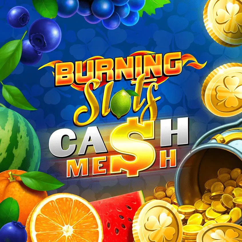 Обкладинка Burning Slots Cash Mesh у добірці Allwin UA