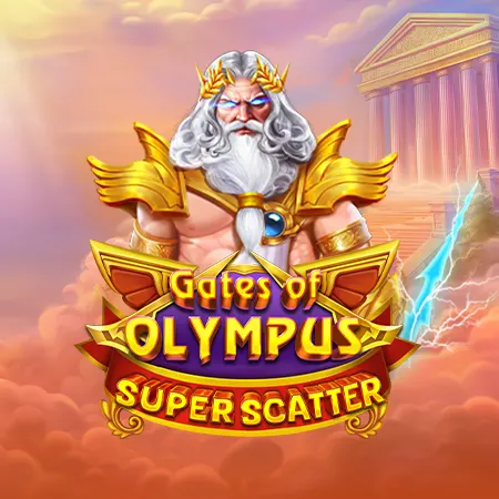 Обкладинка Gates of Olympus Super Scatter у добірці Allwin UA