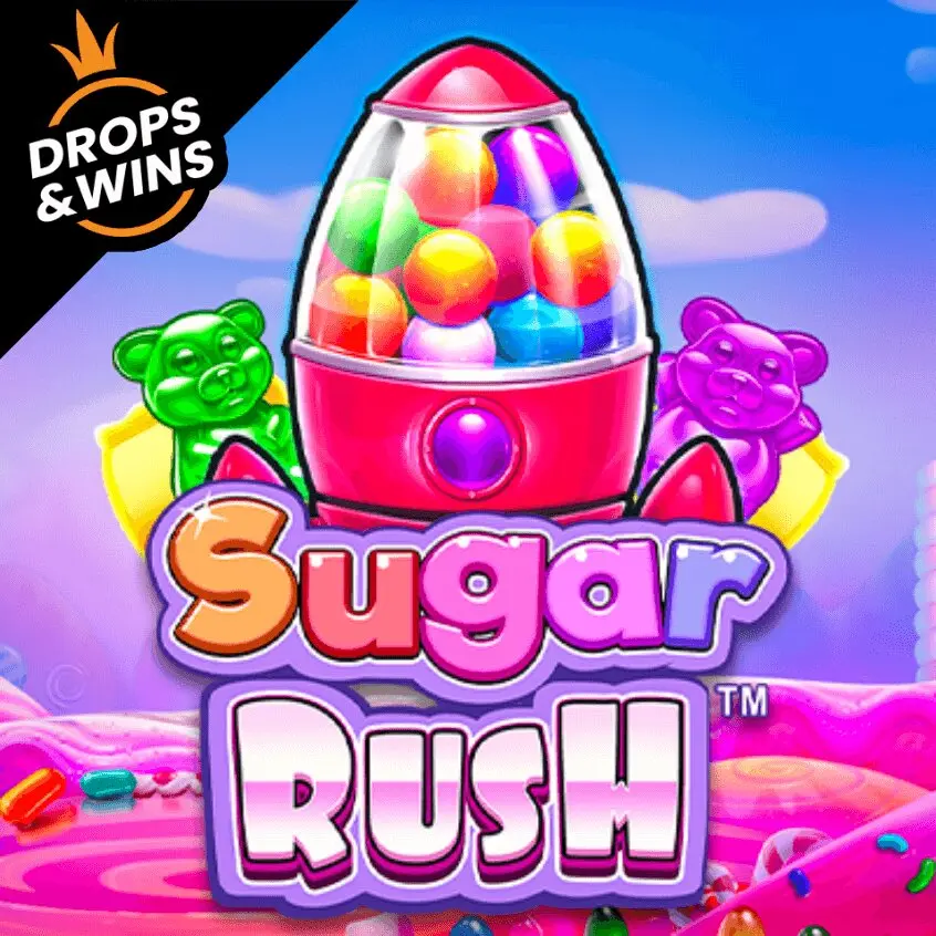 Обкладинка Sugar Rush у добірці слотів Allwin UA